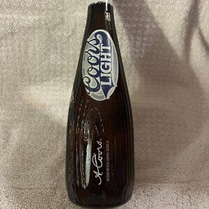 Limited Edition Coors Light Baseball Bat The Silver Bullet - Empty Bottle